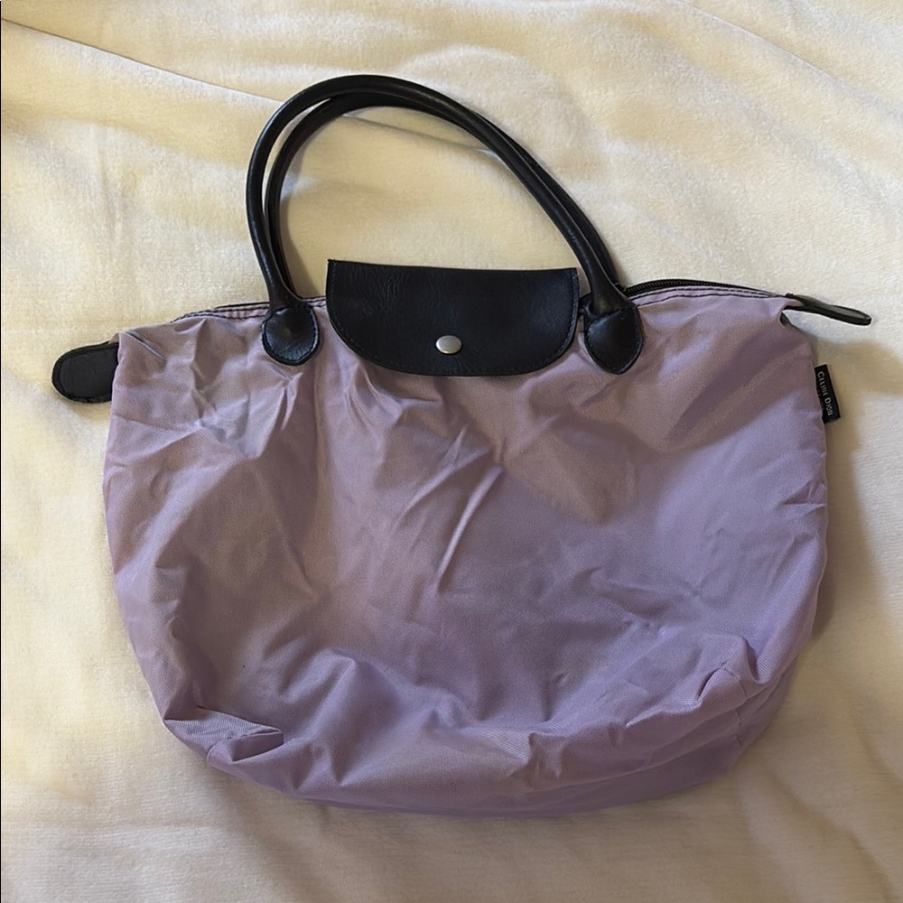 Elegant Purple Tote Bag